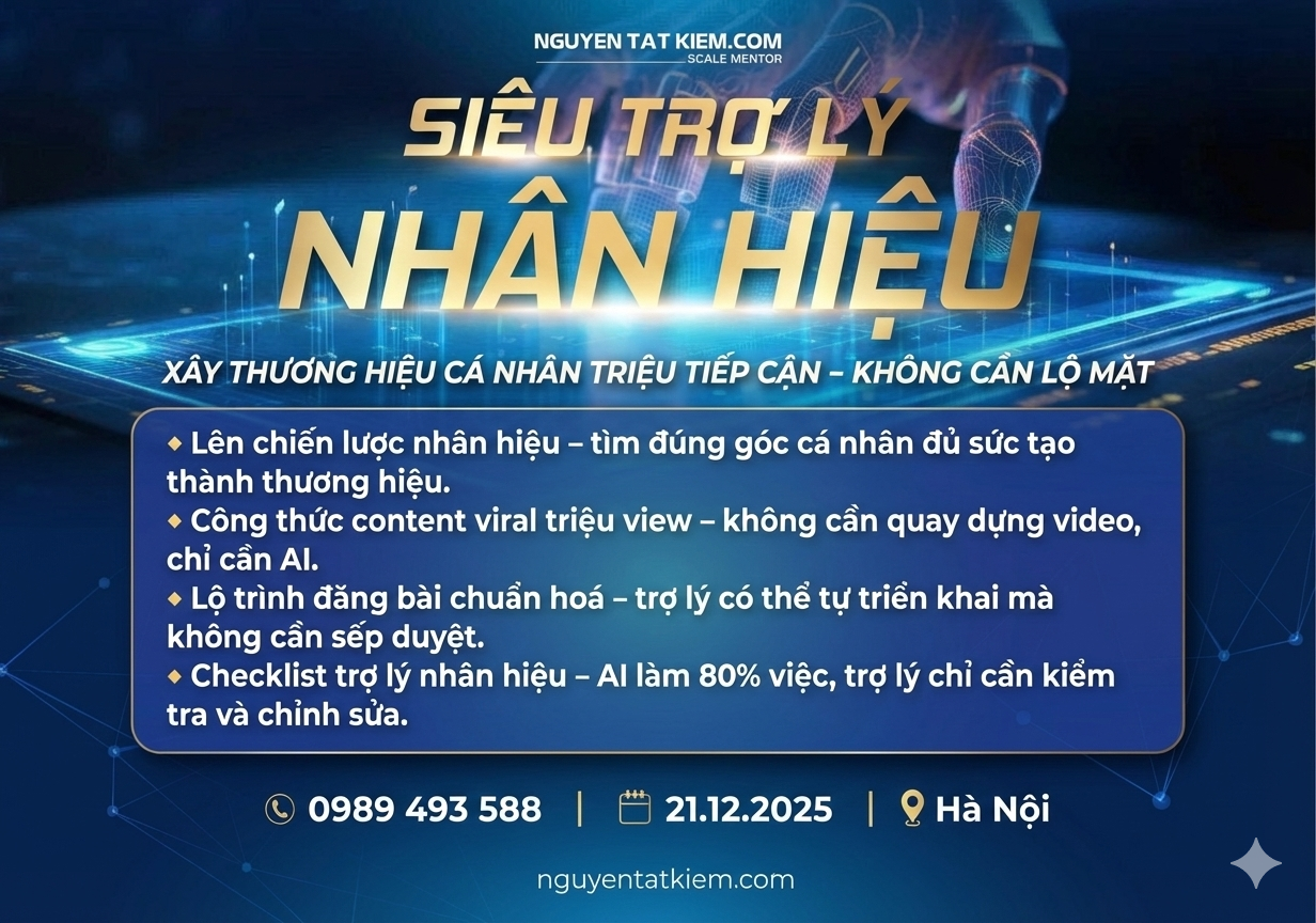 SIÊU TRỢ LÝ NHÂN HIỆU